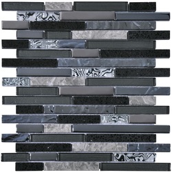 .BRICK BLACK C 15194 30X30