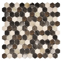 LIVING BROWN 12x12